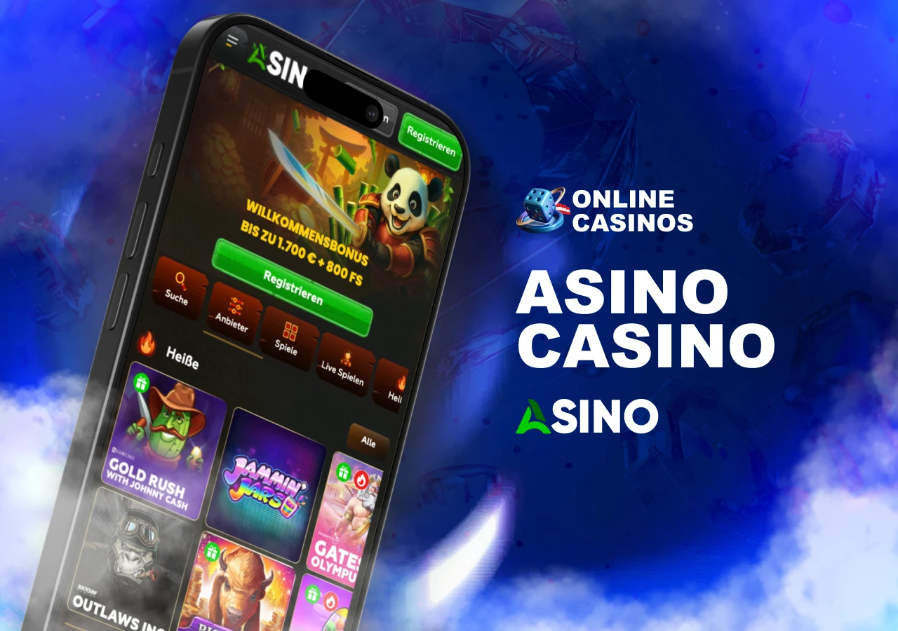 Bewertung des Asino Casinos mit Schwerpunkt auf intuitiver Navigation und verlässlichen Zahlungsoptionen